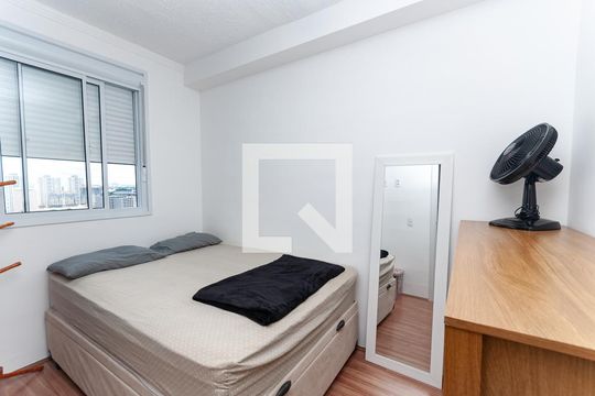 Quarto Suíte de apartamento à venda com 1 quarto, 25m² em Água Branca, São Paulo