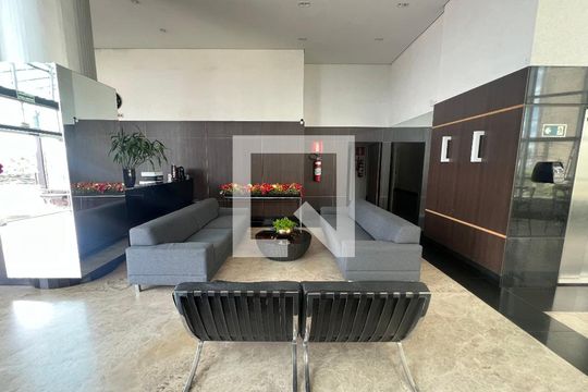 Área comum de apartamento para alugar com 1 quarto, 40m² em Vila da Serra, Nova Lima