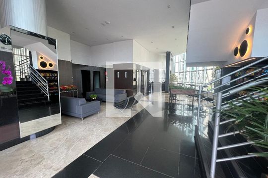 Área comum de apartamento para alugar com 1 quarto, 40m² em Vila da Serra, Nova Lima
