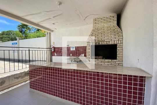 Área comum - Churrasqueira de apartamento à venda com 2 quartos, 45m² em Canudos, Novo Hamburgo