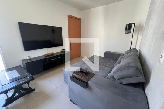 Sala de apartamento à venda com 2 quartos, 45m² em Canudos, Novo Hamburgo