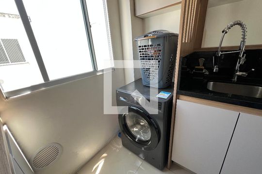 Área de Serviço de apartamento à venda com 2 quartos, 45m² em Canudos, Novo Hamburgo