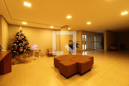 Área Comum - Hall de apartamento à venda com 2 quartos, 68m² em Vila Apiai, Santo André