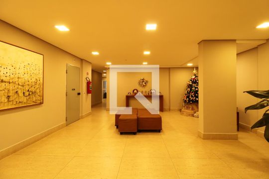 Área Comum - Hall de apartamento à venda com 2 quartos, 68m² em Vila Apiai, Santo André