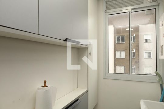 Área de Serviço de apartamento à venda com 2 quartos, 43m² em Cidade Líder, São Paulo