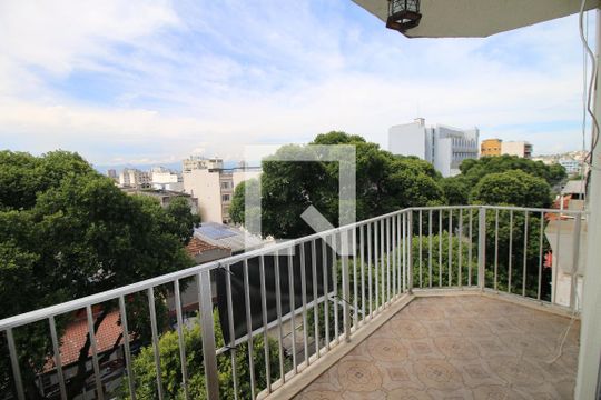 Varanda de apartamento à venda com 2 quartos, 90m² em Ramos, Rio de Janeiro