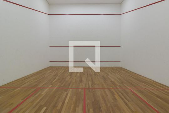 Área comum - Quadra de Squash de kitnet/studio à venda com 1 quarto, 27m² em Indianópolis, São Paulo