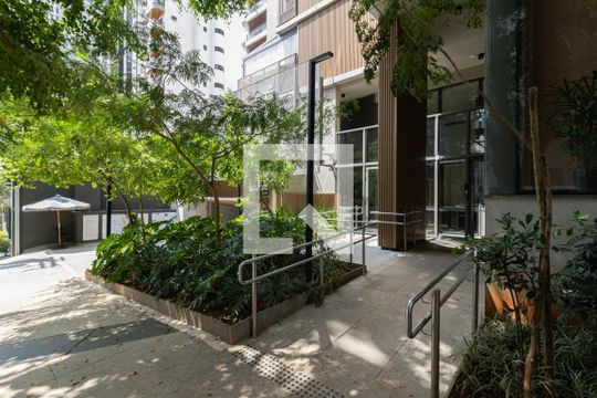 Fachada de kitnet/studio à venda com 1 quarto, 27m² em Indianópolis, São Paulo