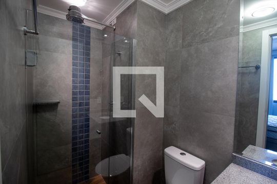 Banheiro de apartamento à venda com 1 quarto, 25m² em Butantã, São Paulo