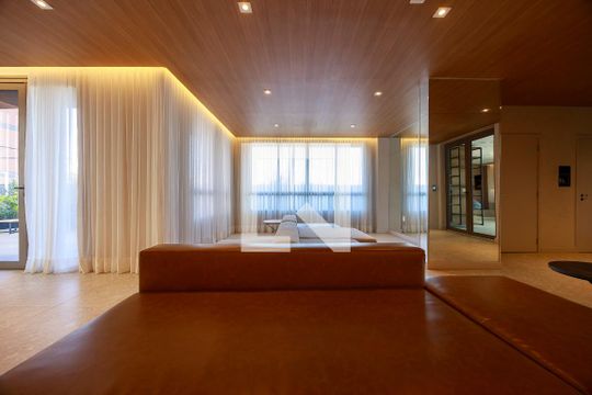 Área comum de apartamento para alugar com 2 quartos, 70m² em Santo Amaro, São Paulo
