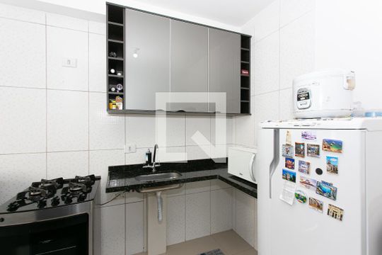 Cozinha de apartamento para alugar com 2 quartos, 44m² em Vila Moraes, São Paulo