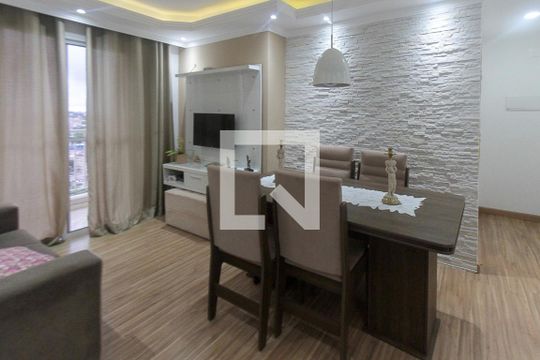 Sala de Jantar de apartamento à venda com 2 quartos, 63m² em Vila Paulo Silas, São Paulo