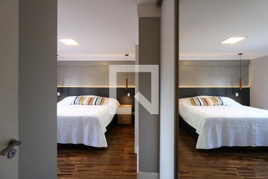 Suíte de apartamento à venda com 3 quartos, 134m² em Campestre, Santo André