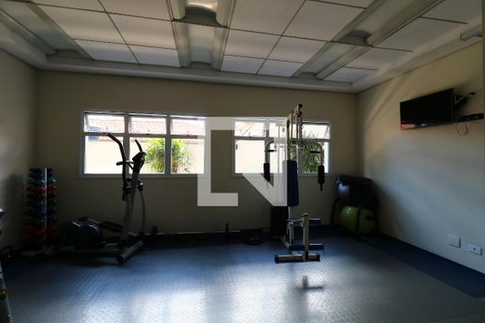 Área Comum - Academia de apartamento à venda com 3 quartos, 134m² em Campestre, Santo André