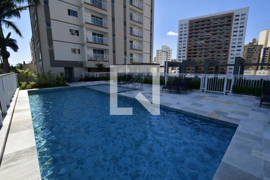 Área comum - Piscina de kitnet/studio à venda com 1 quarto, 42m² em Centro, Campinas