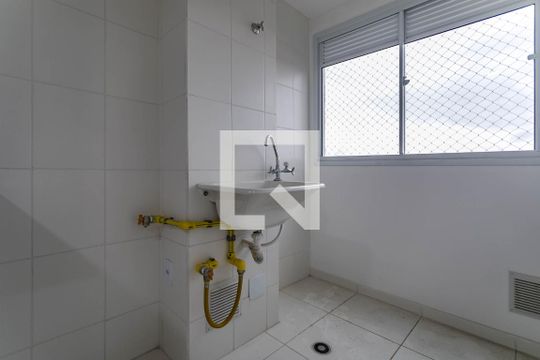 Área de Serviço de apartamento para alugar com 2 quartos, 42m² em Vila Nova Cintra, Mogi das Cruzes