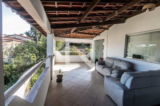 Varanda / Área de Serviço de casa de condomínio para alugar com 2 quartos, 500m² em Itapuã, Salvador