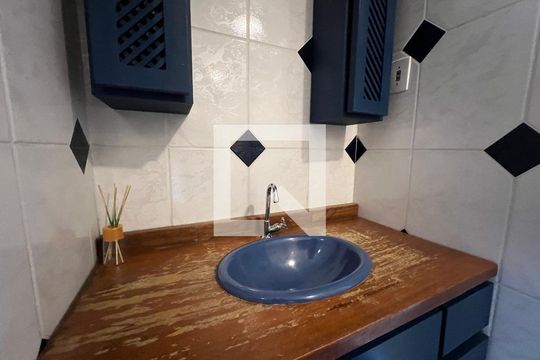 Banheiro da Suíte de apartamento à venda com 3 quartos, 114m² em Centro, São Leopoldo