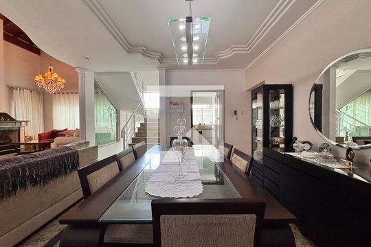 Sala de casa à venda com 4 quartos, 539m² em Santa Maria, Santo André