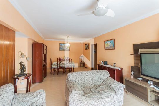 Sala de apartamento para alugar com 3 quartos, 135m² em Grajaú, Rio de Janeiro
