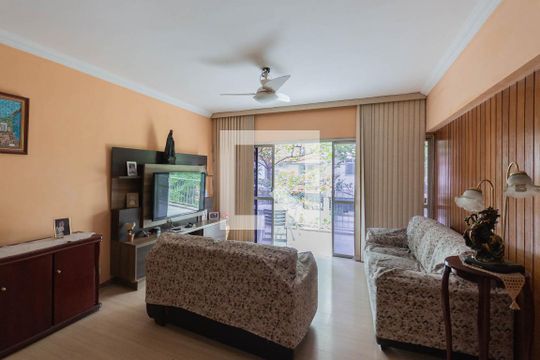 Sala de apartamento para alugar com 3 quartos, 135m² em Grajaú, Rio de Janeiro