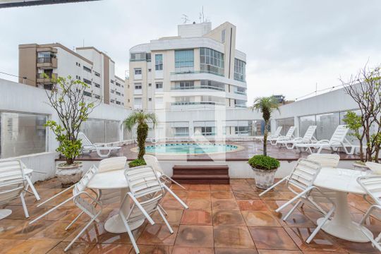 Área comum - Piscina de apartamento para alugar com 1 quarto, 37m² em Indianópolis, São Paulo