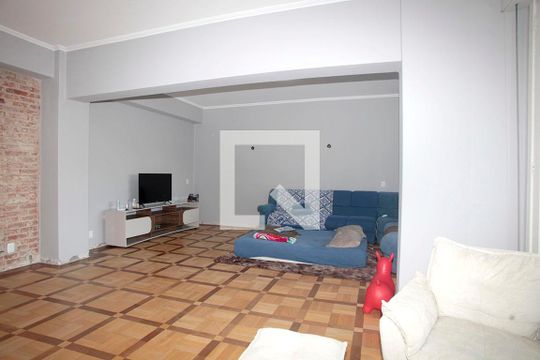 Sala de Estar de apartamento à venda com 4 quartos, 232m² em Bom Fim, Porto Alegre