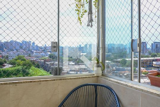 Varanda de apartamento à venda com 2 quartos, 82m² em Sacoma, São Paulo