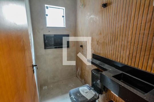 Banheiro Corredor de apartamento à venda com 2 quartos, 55m² em Vila Curuçá, Santo André