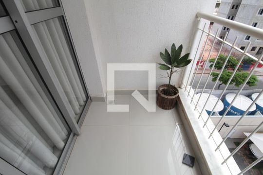 Varanda da Sala de apartamento para alugar com 3 quartos, 70m² em Jardim Guanabara, Belo Horizonte