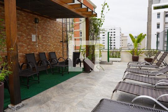 Solarium  de apartamento para alugar com 2 quartos, 84m² em Consolação, São Paulo