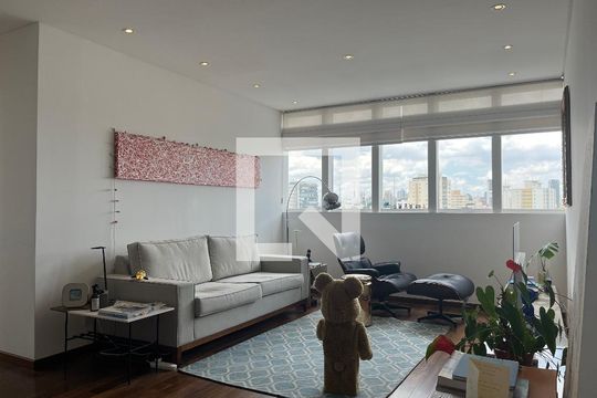Sala de apartamento à venda com 2 quartos, 126m² em Vila Ipojuca, São Paulo