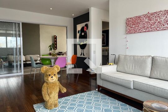 Sala de apartamento à venda com 2 quartos, 126m² em Vila Ipojuca, São Paulo
