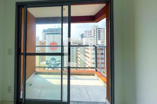 Varanda de apartamento para alugar com 1 quarto, 30m² em Jardim Paulista, São Paulo