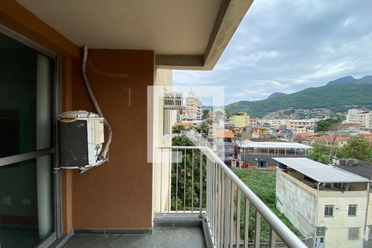 Varanda da Sala de apartamento à venda com 2 quartos, 52m² em Méier, Rio de Janeiro