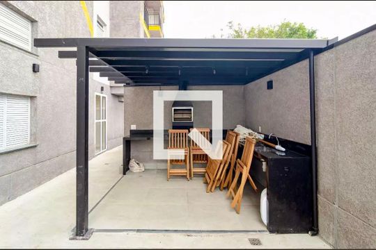 Área comum - Churrasqueira de apartamento à venda com 1 quarto, 29m² em Vila Campestre, São Paulo