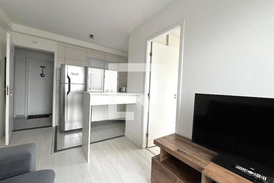Sala de apartamento à venda com 1 quarto, 29m² em Vila Campestre, São Paulo