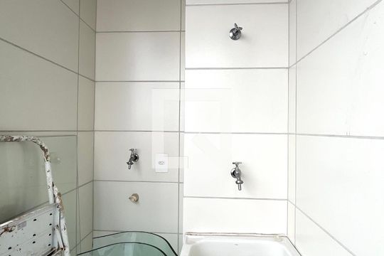 Área de Serviço de apartamento à venda com 1 quarto, 29m² em Vila Campestre, São Paulo