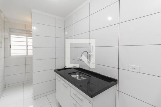 Cozinha de apartamento à venda com 2 quartos, 52m² em Jardim Maringa, São Paulo