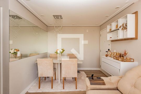Sala de apartamento para alugar com 2 quartos, 47m² em Sacoma, São Paulo