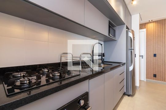 Cozinha de apartamento à venda com 2 quartos, 71m² em Parada Inglesa, São Paulo