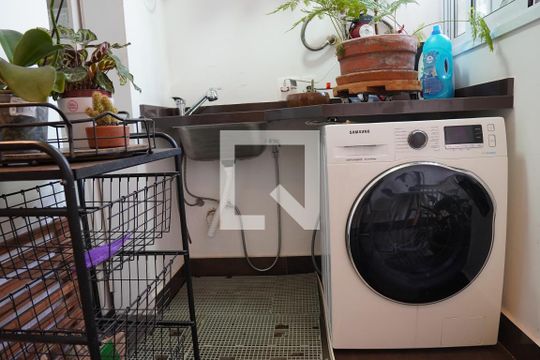 Área de Serviço de apartamento à venda com 2 quartos, 112m² em Jardim Paulista, São Paulo