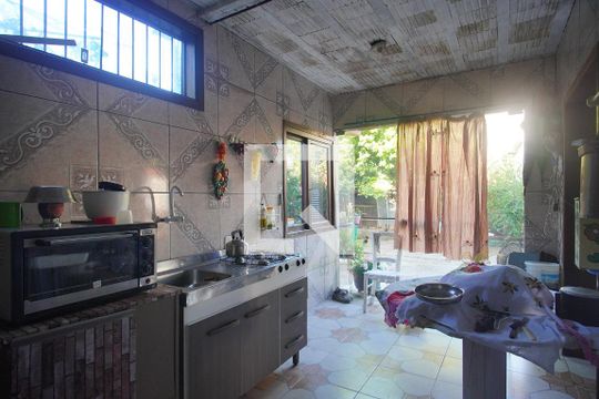 Cozinha de casa à venda com 3 quartos, 190m² em Santo Afonso, Novo Hamburgo