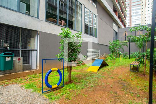 Área comum - Espaço PET de kitnet/studio à venda com 1 quarto, 24m² em Consolação, São Paulo