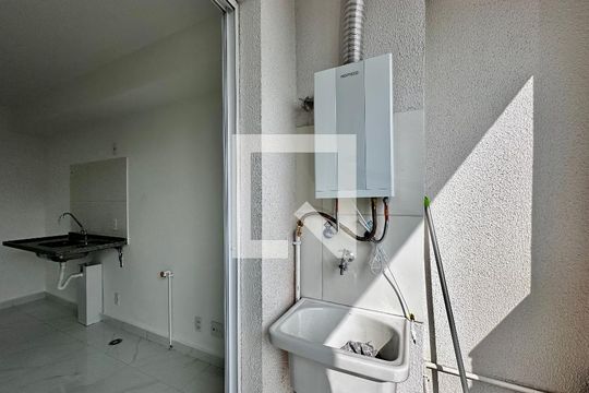 Área de Serviço de apartamento à venda com 2 quartos, 36m² em Jardim Caravelas, São Paulo