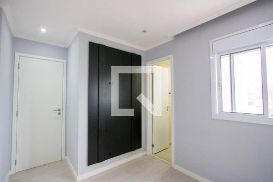 Quarto 1 - Suíte de apartamento à venda com 2 quartos, 56m² em Vila Tibiriçá, Santo André