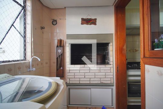 Área de Serviço de apartamento à venda com 2 quartos, 87m² em Boa Vista, Novo Hamburgo
