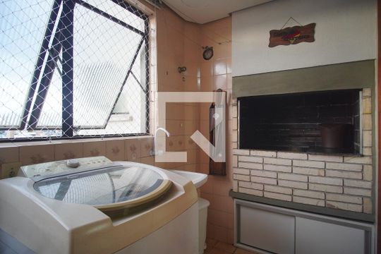 Área de Serviço de apartamento à venda com 2 quartos, 87m² em Boa Vista, Novo Hamburgo