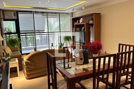 Sala de apartamento à venda com 2 quartos, 102m² em Recreio dos Bandeirantes, Rio de Janeiro