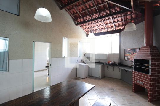 Área Gourmet de casa à venda com 3 quartos, 200m² em Guarani, Belo Horizonte